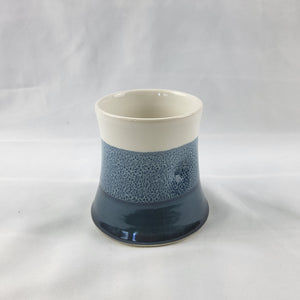 Thumb Cup - Blue & White