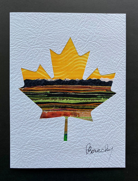 Canadian Heritage Card - Maple Leaf 18