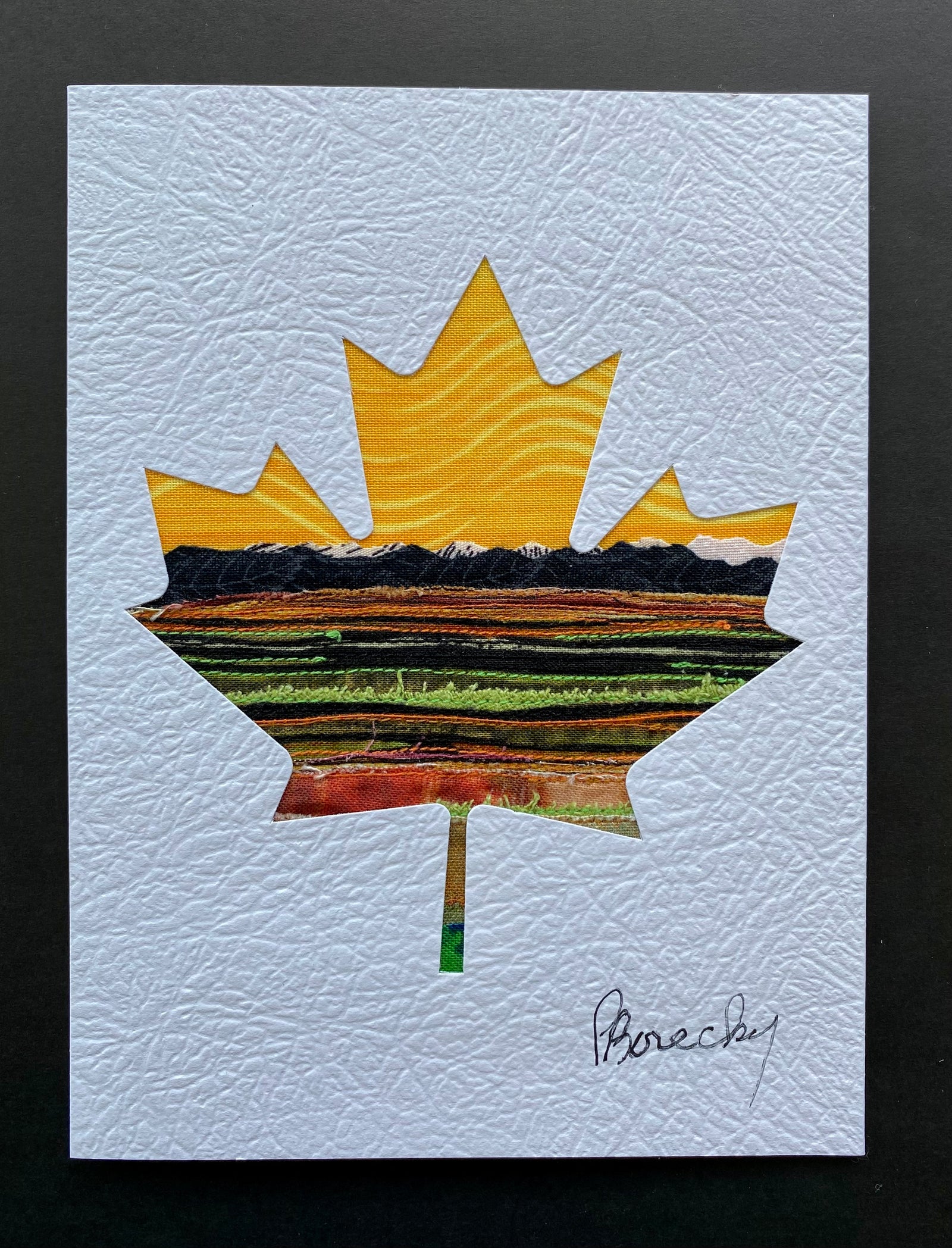 Canadian Heritage Card - Maple Leaf 18
