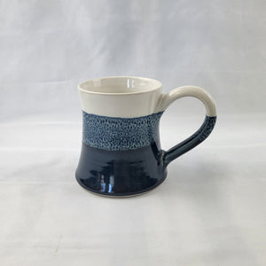 XL Column Mug - Blue & White