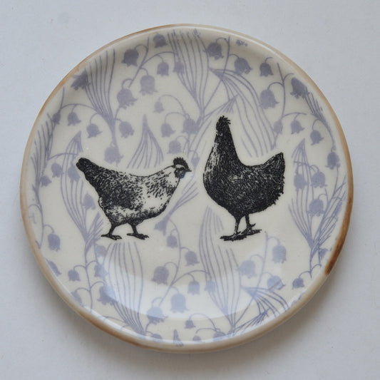 Lily Hens Nibble Plate
