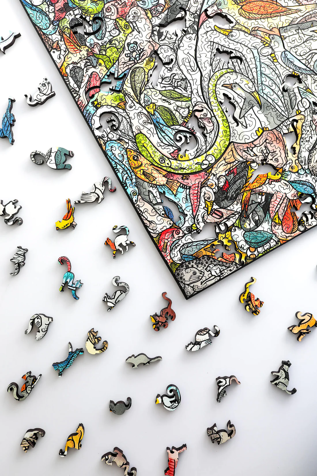 Puzzle - Feline Tessellation