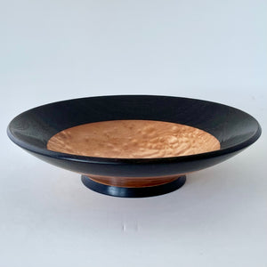 Pedestal Bowl  - Quilted Maple & Wenge