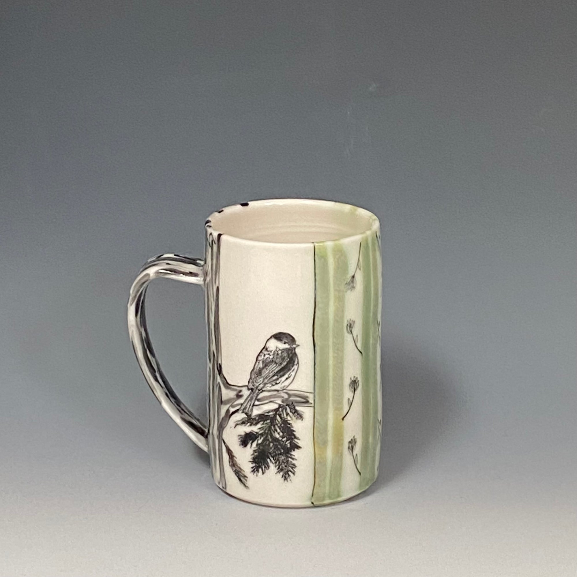 Mug - Striped Chickadee 1