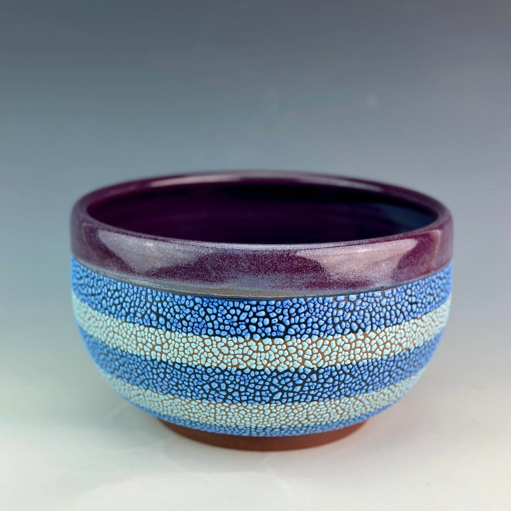 Blue Stripe Bowl