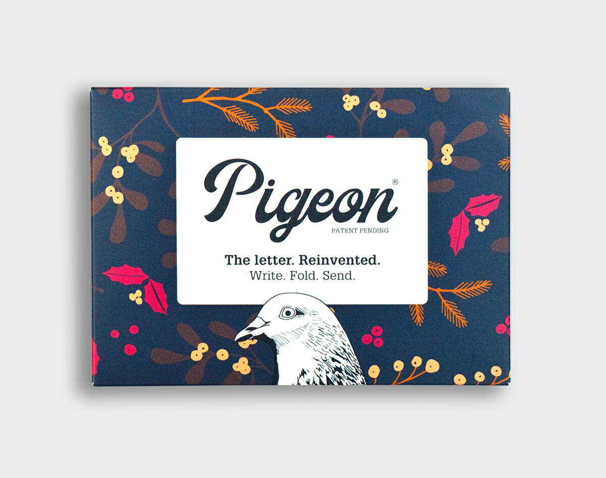 Pigeon Letter Pack - Winter Berry