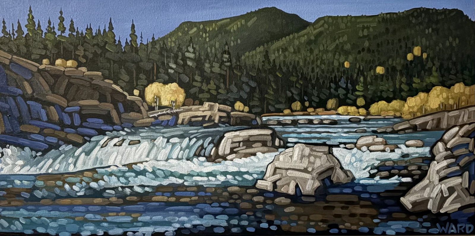 Top of the Falls, Elbow Falls