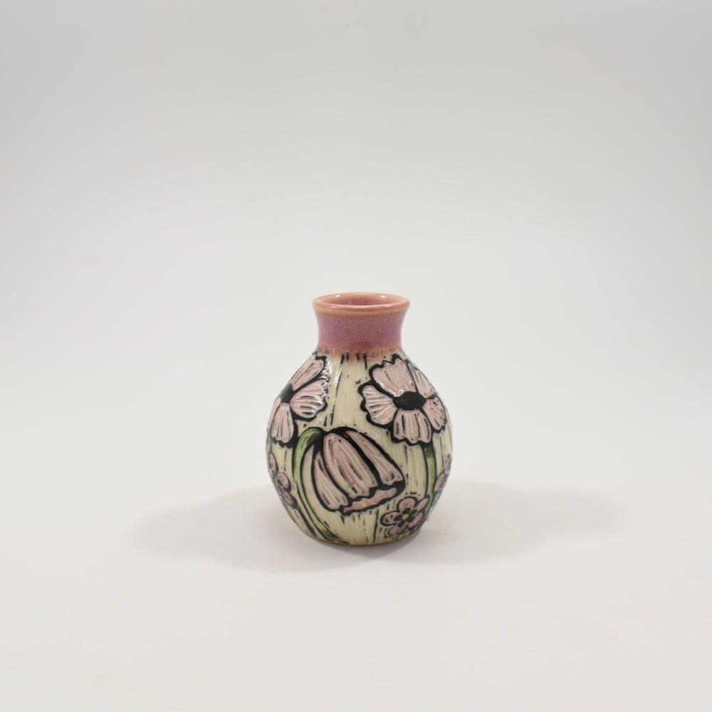 Bud Vase - Poppy, Pink