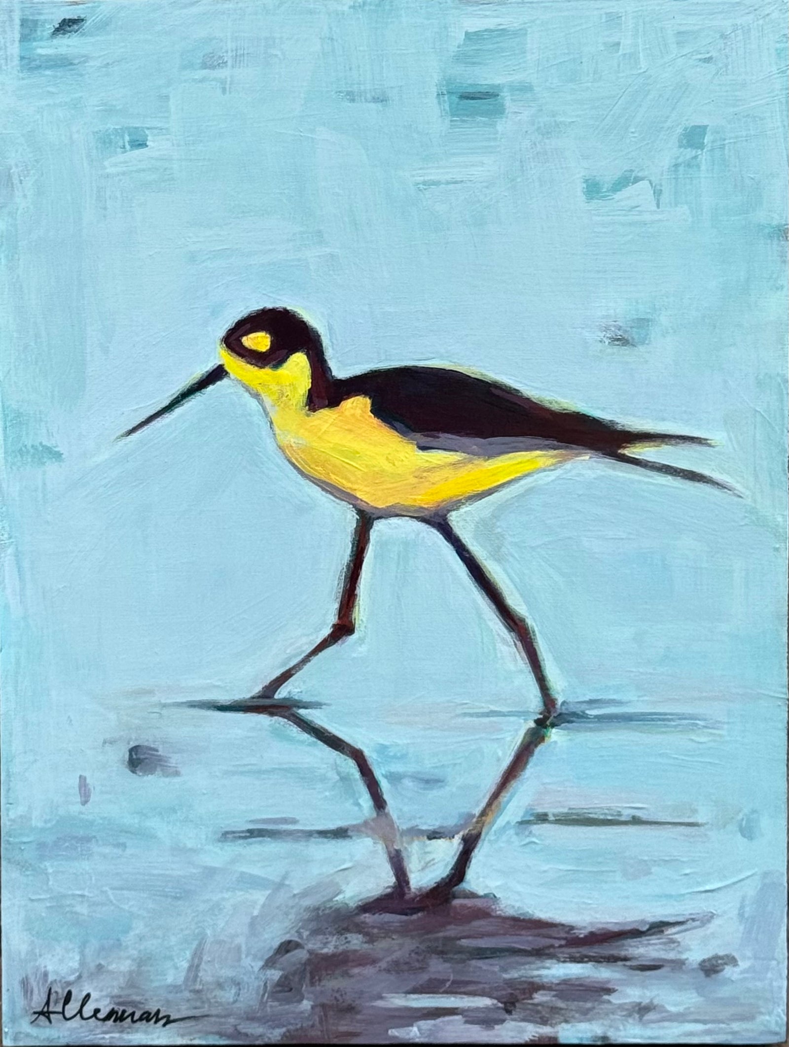 My Marsh Muse - Striking