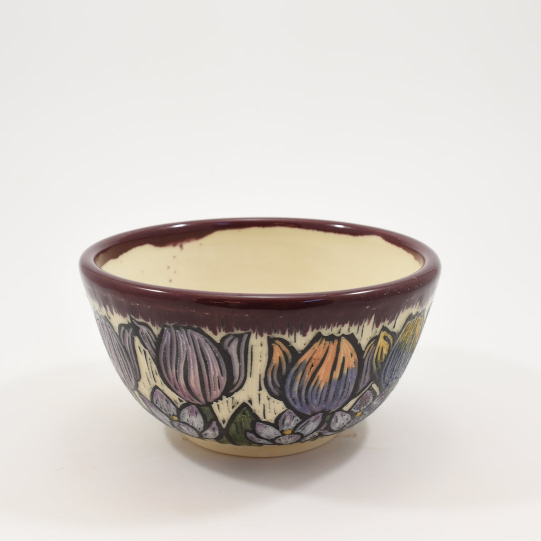 Cereal Bowl - Tulip, Purple