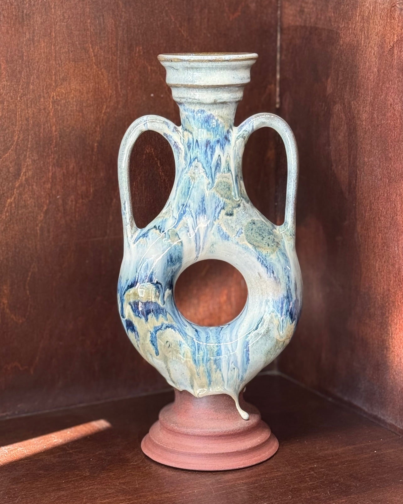 Donut Vase 325 - Mountain Mist