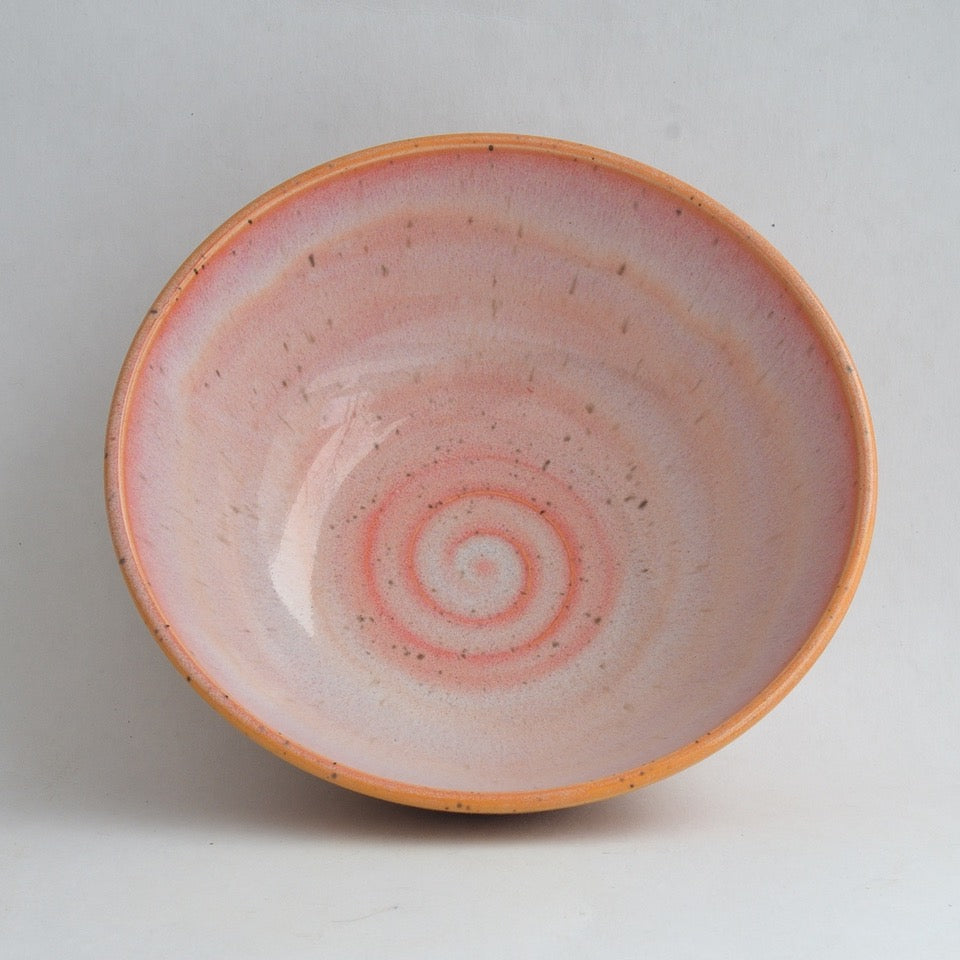 Bi-Colour Cereal Bowl -Tangerine