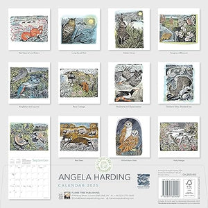 Angela Harding Wall Calendar 2025