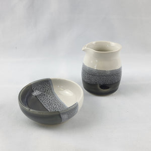 Wee Creamer - Navy & White