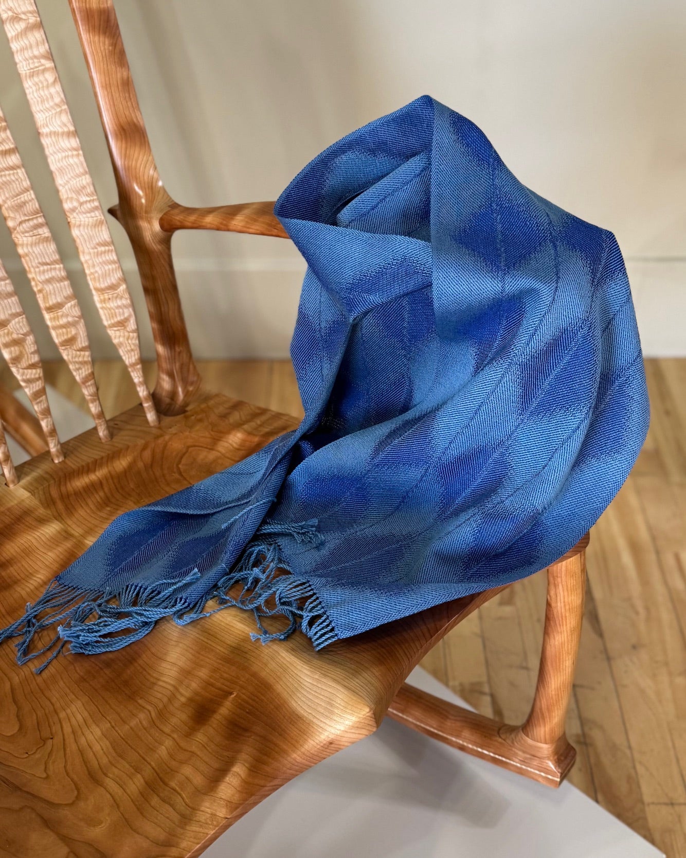 Scarf - Blue 100% cotton