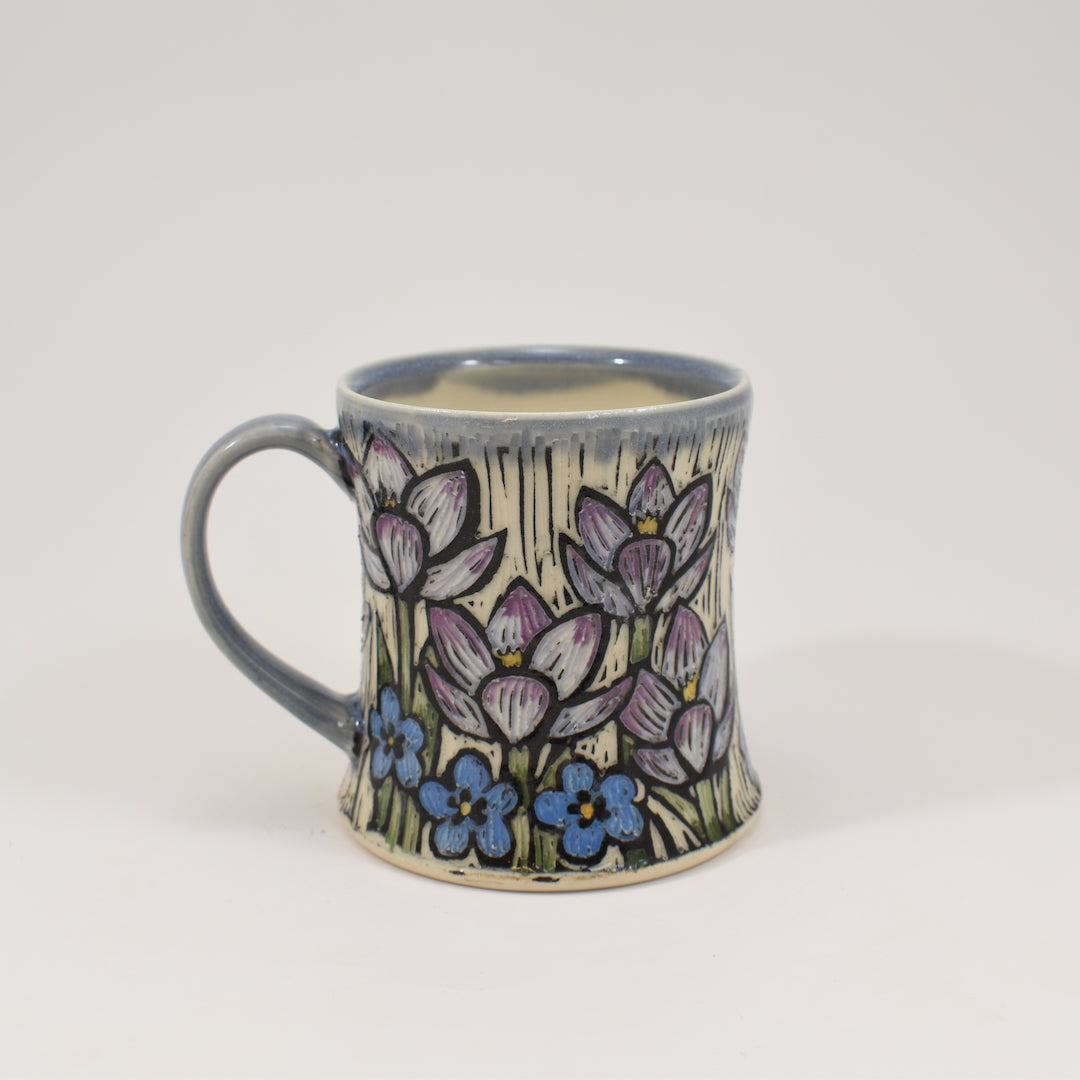 Mug Short - Crocus - Light Blue