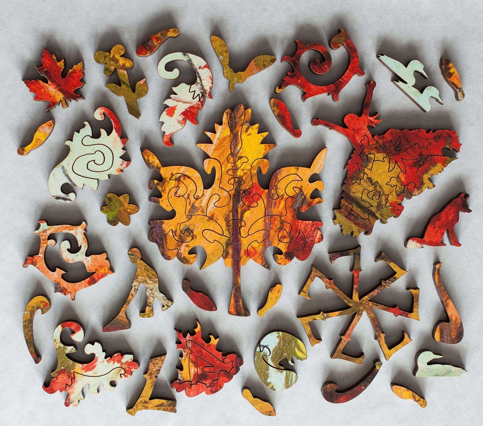 Puzzle - Soft Maple in Autumn