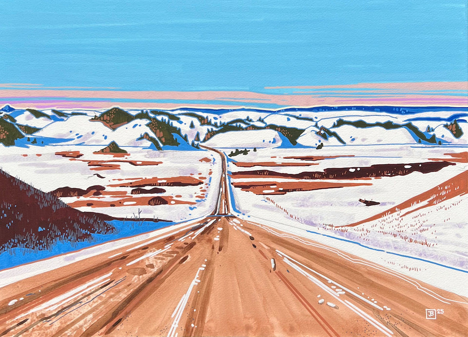 approaching donalda, ab