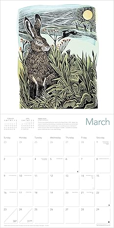 Angela Harding Wall Calendar 2025