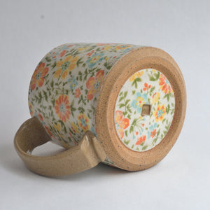 Rustic Medium Mug - Marigolds