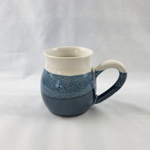 Round Mug - Blue & White