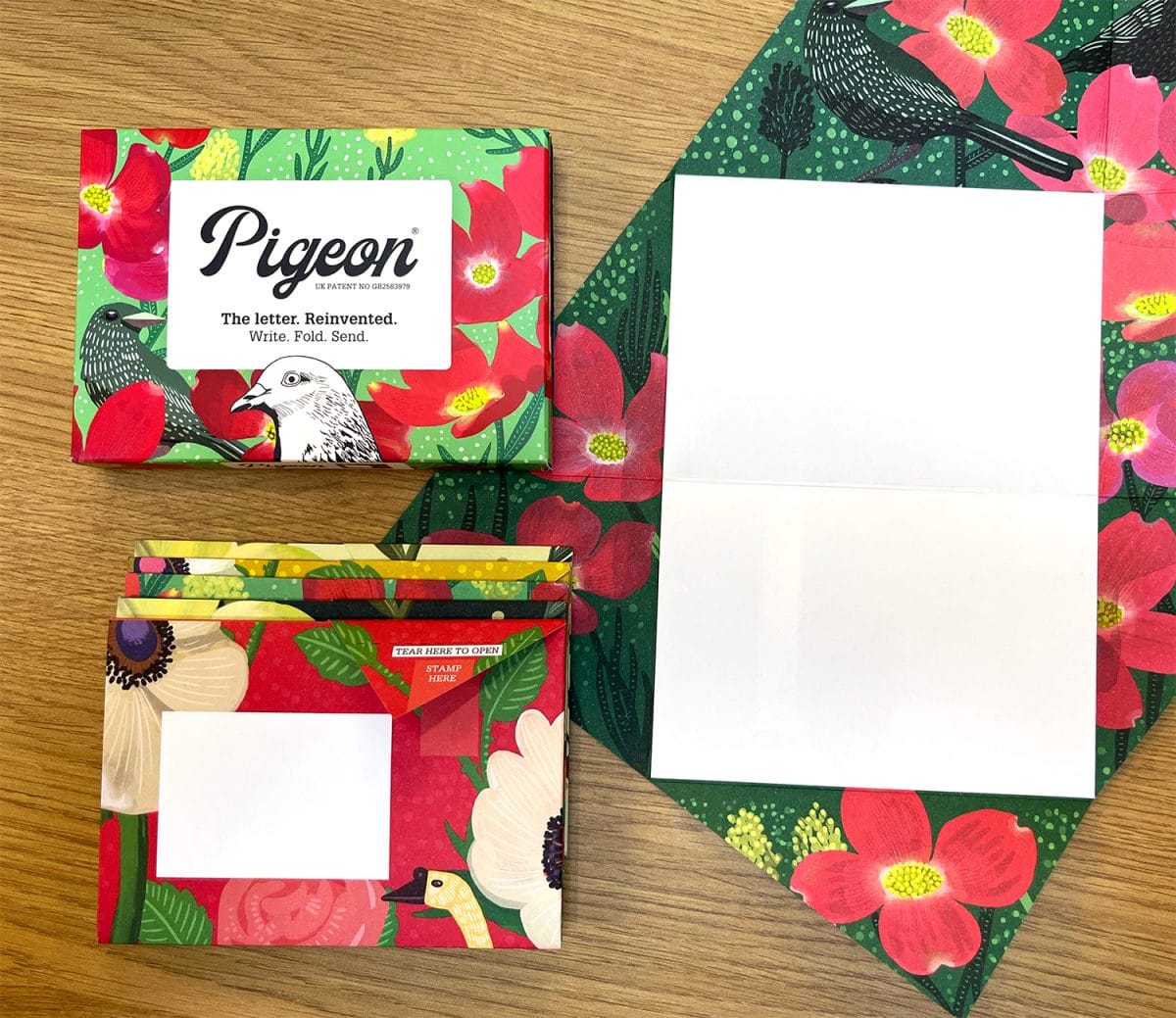 Pigeon Letter Pack - Dawn to Dusk