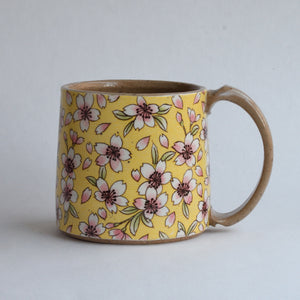 Yellow Sakura Mug