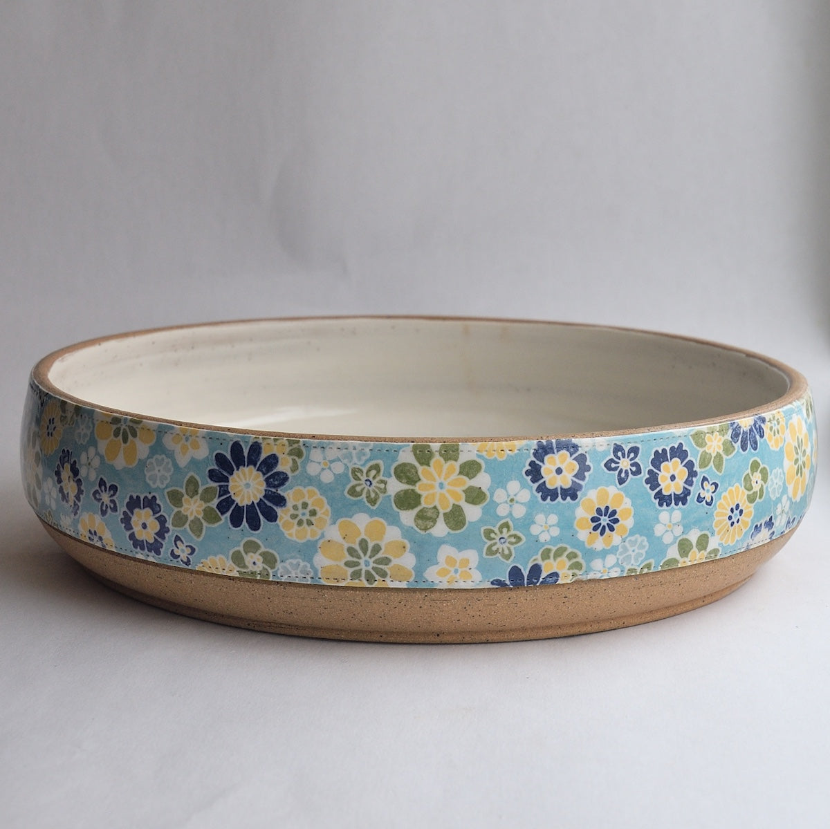 Large Rustic Serving Bowl