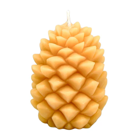 Ponderosa Pine Cone Candle - Natural