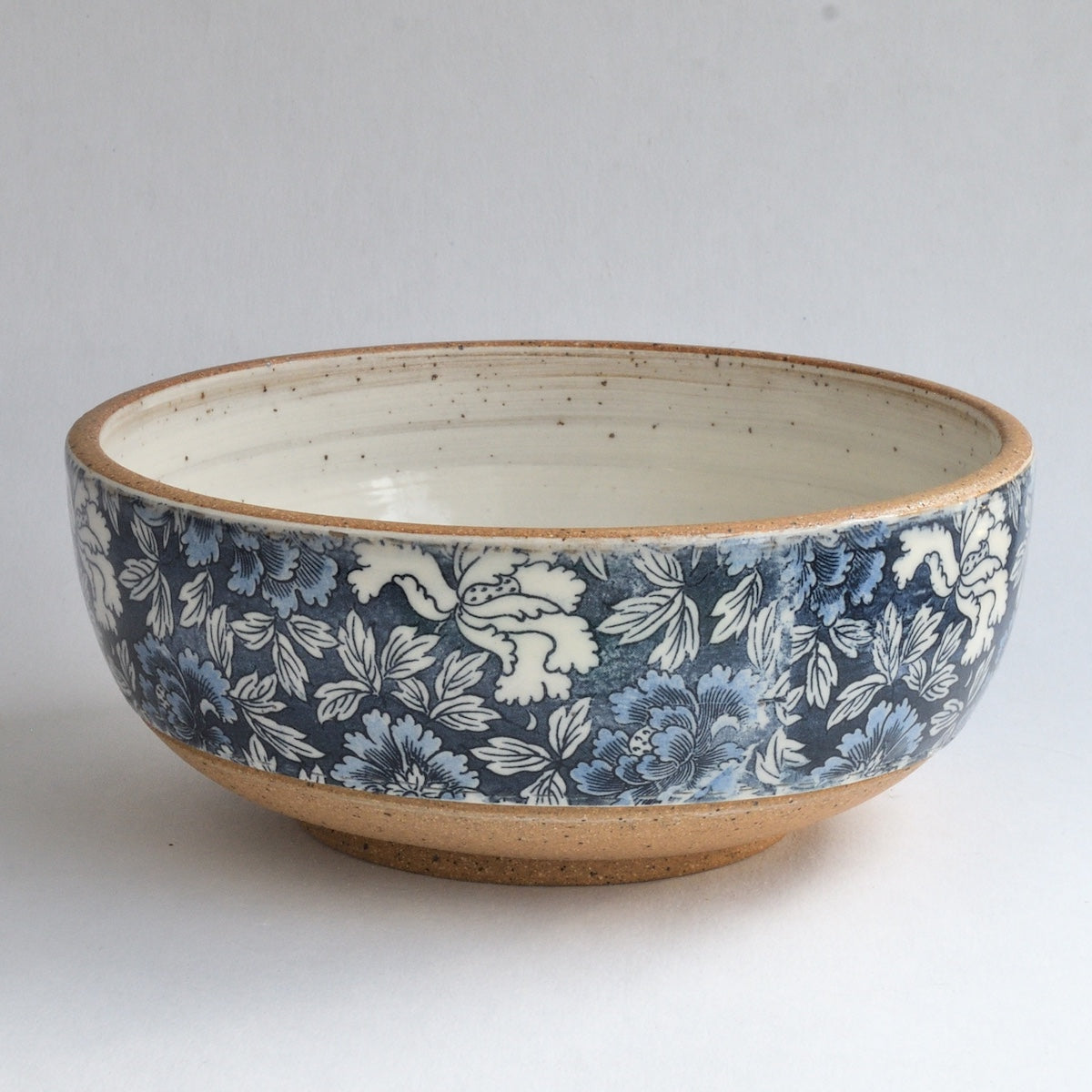 Rustic Comfort Food Bowl - Blue Peony