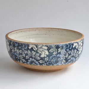 Rustic Comfort Food Bowl - Blue Peony