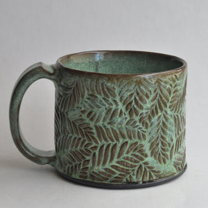 Small Green Forest Mug