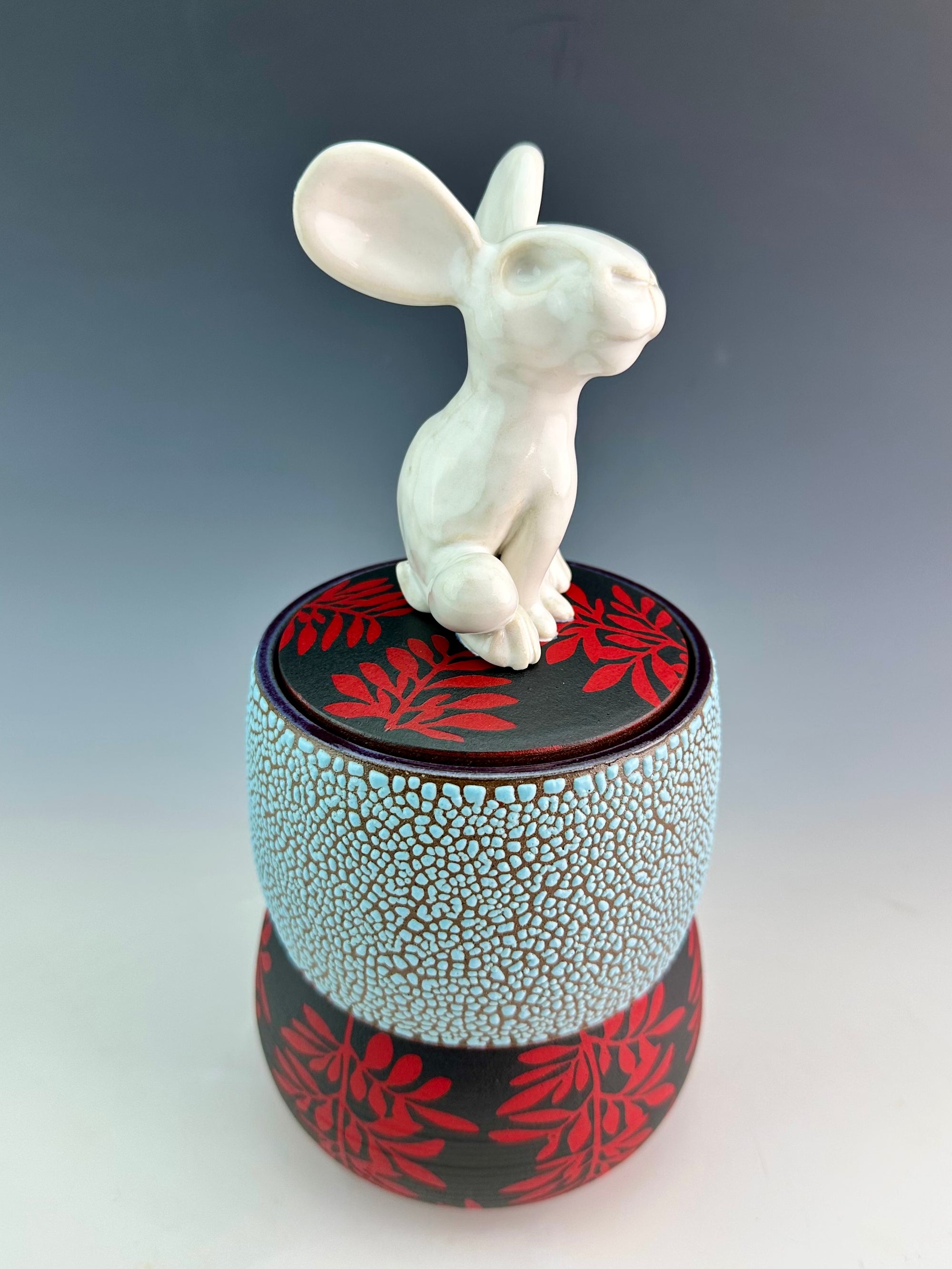 Bunny Pot - Red