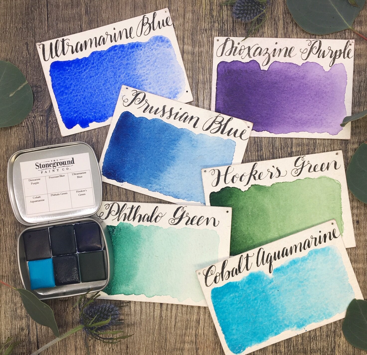 Cool Botanical Palette - 6