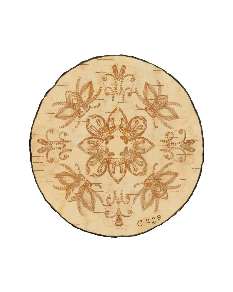 Birch Bark Indigenous Blanket