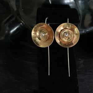 Bronze/Sterling Silver Earrings 120