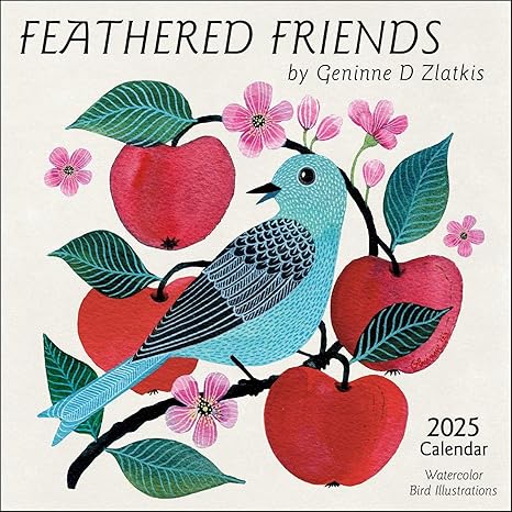 Feathered Friends Wall Calendar 2025