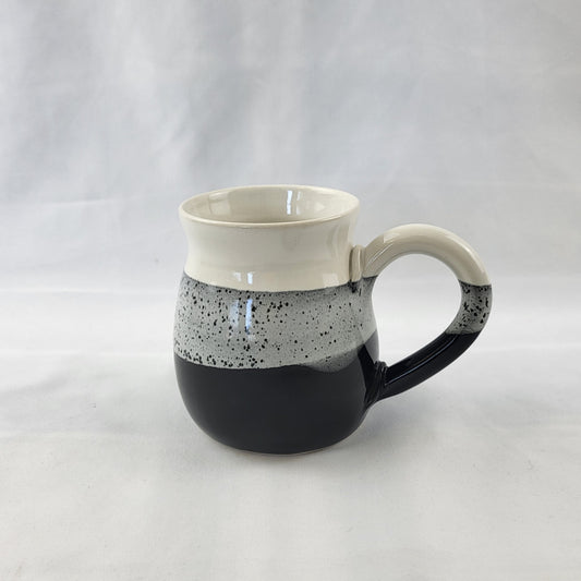 Round Mug - Black & White