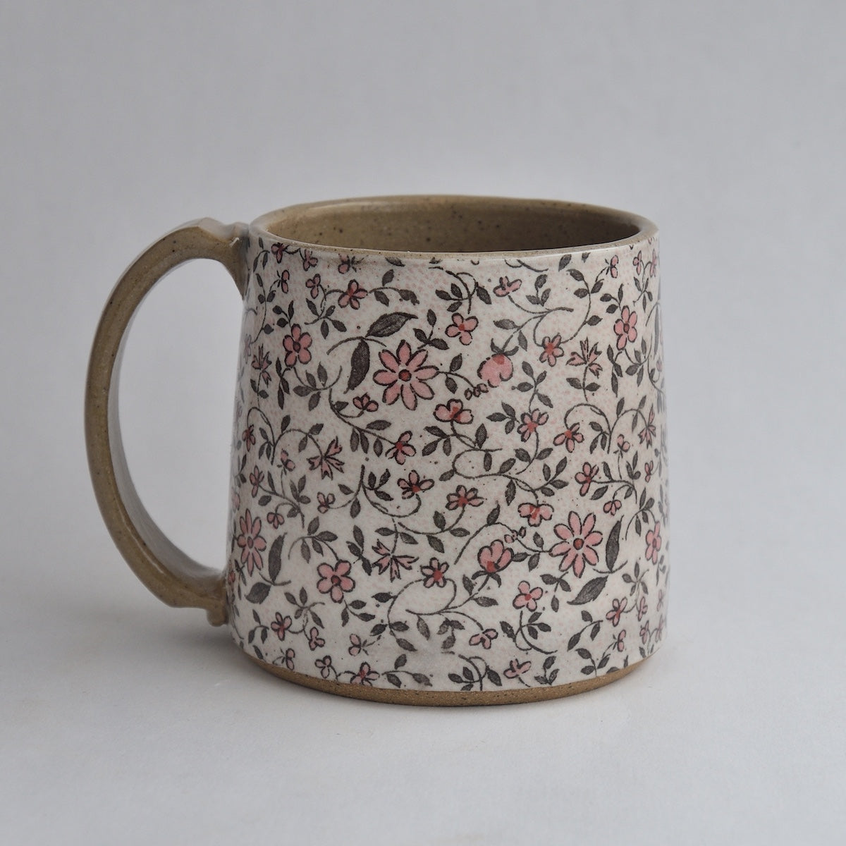 Rustic Medium Mug - Pink Cosmos