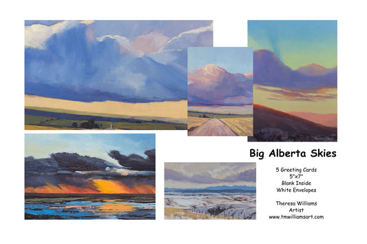 5 Card Pack - Big Alberta Skies