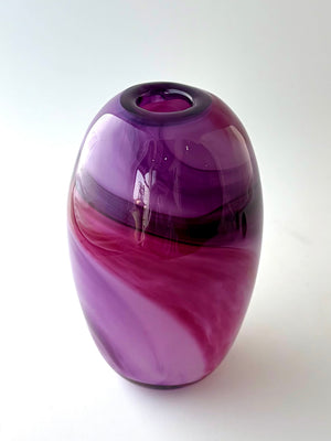 Vase - Purple Swirl