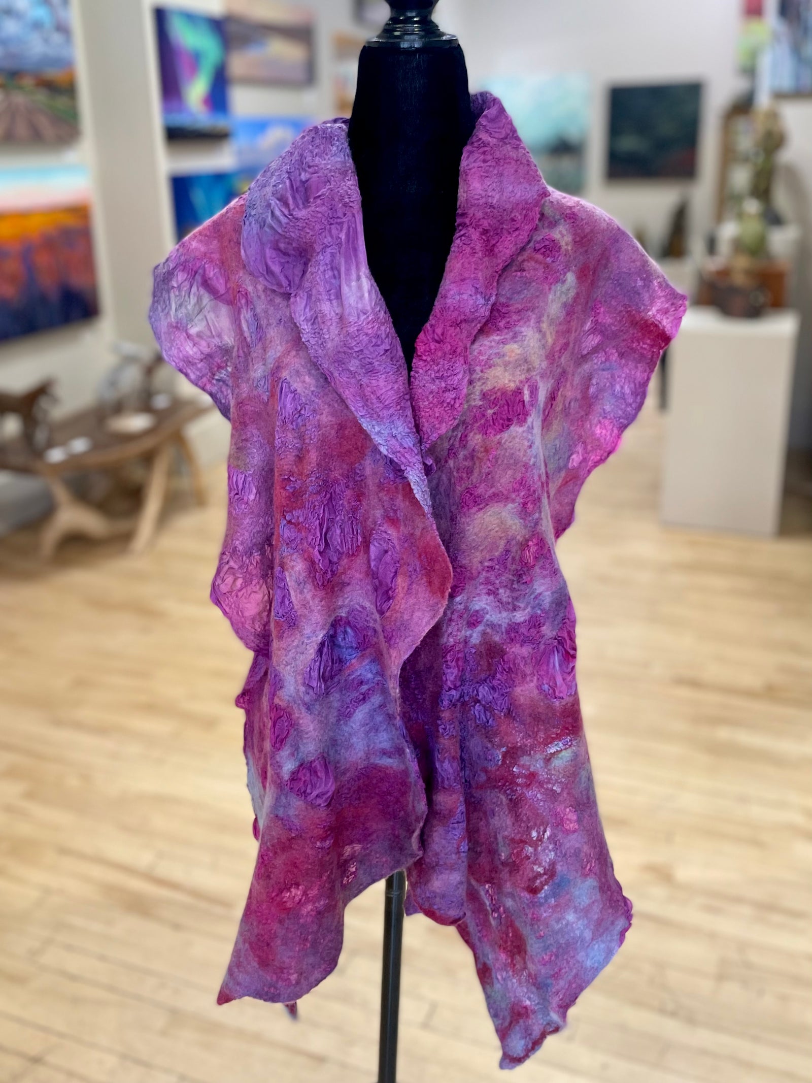 Fuchsia Kiss Scarf