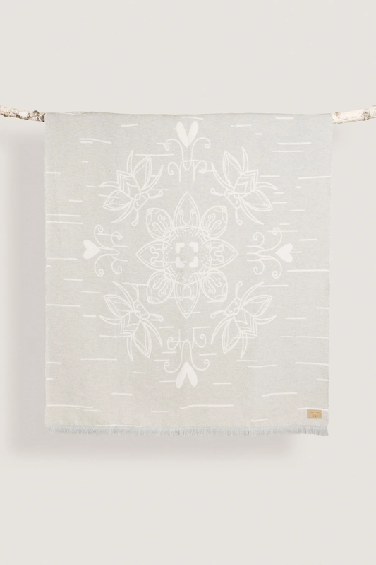 Birch Bark Indigenous Blanket