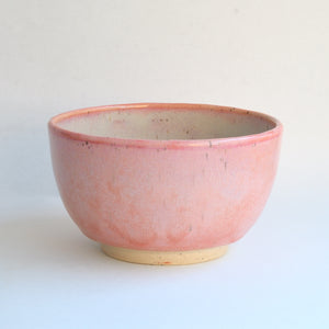 Bi-colour Dessert Bowl - Peach/Foam