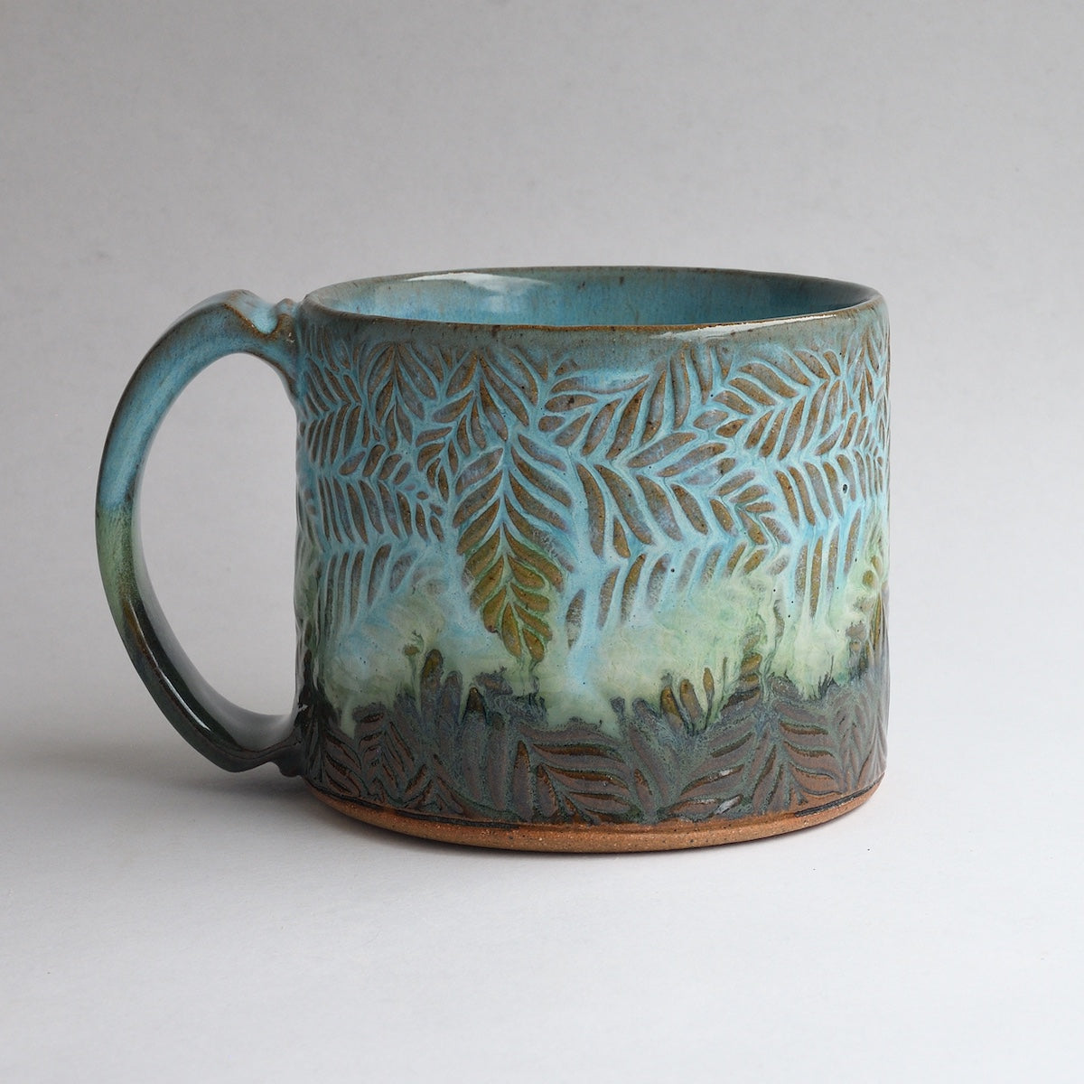 Medium Turquoise-Forest Mug