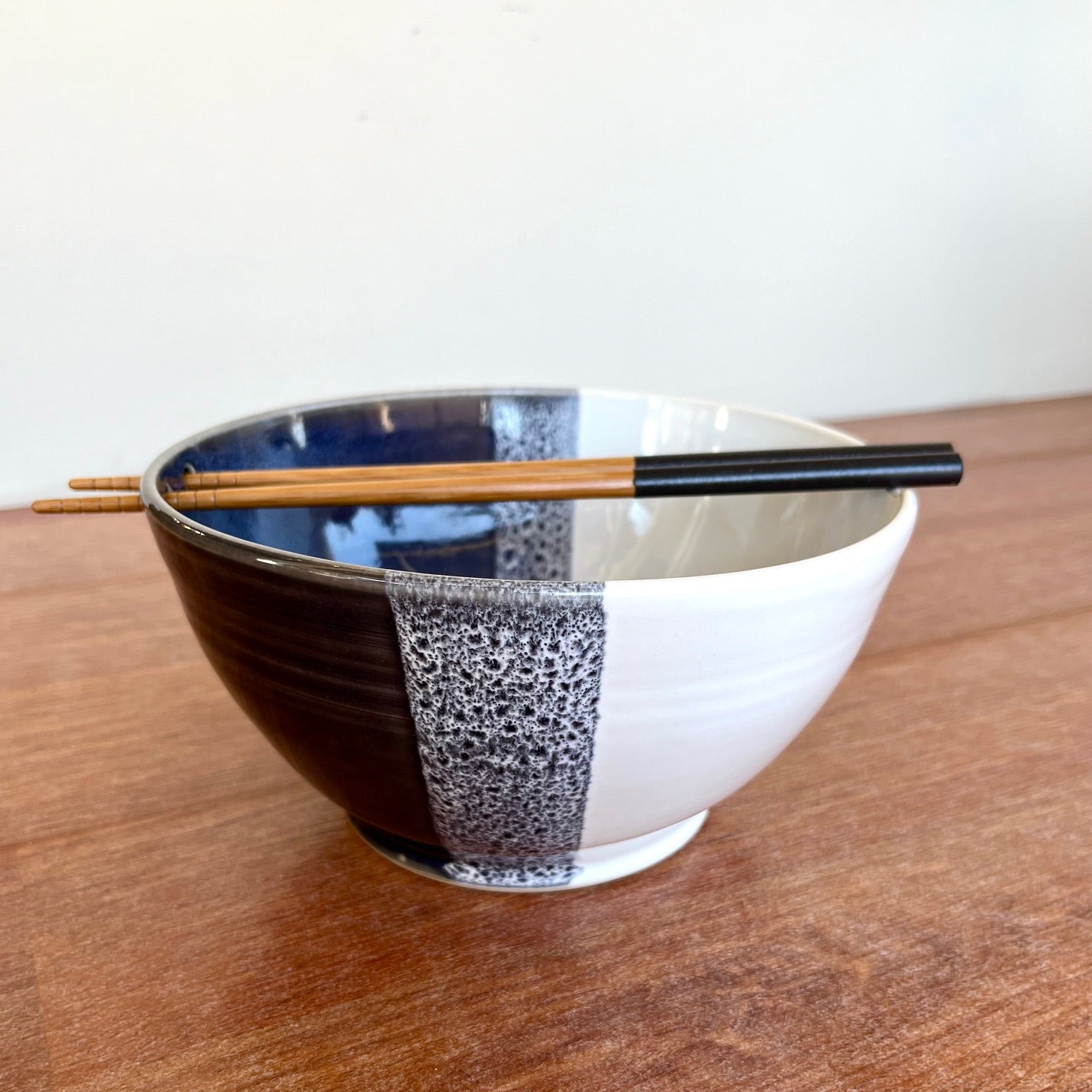 XL Noodle Bowl - Navy & White