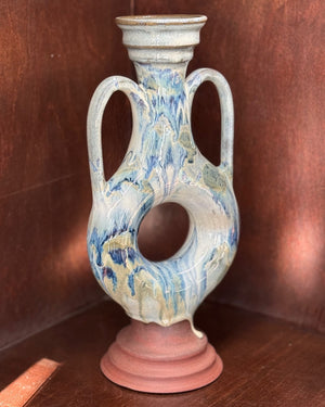 Donut Vase 325 - Mountain Mist