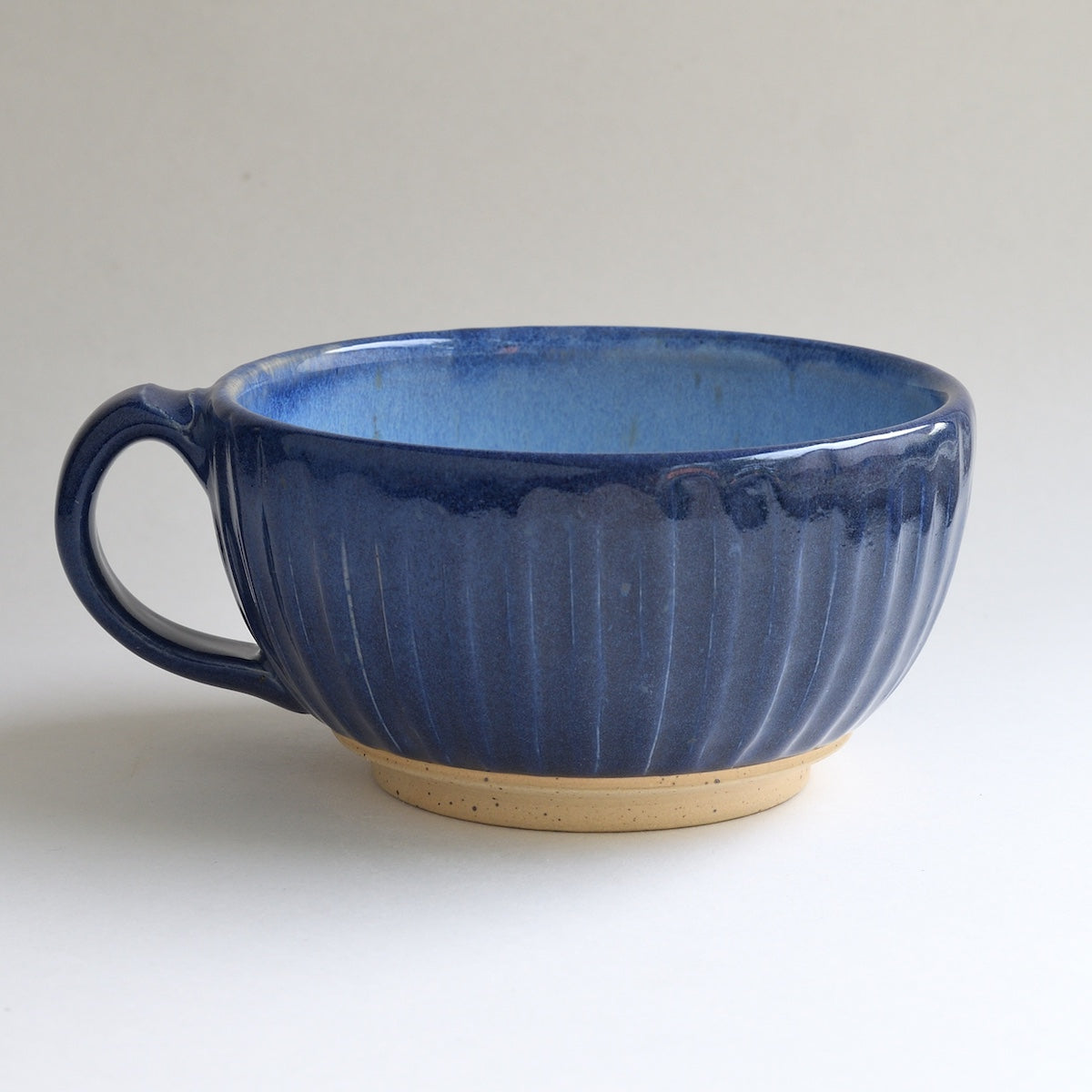Cafe au Lait Mug - Royal Blue
