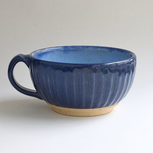 Cafe au Lait Mug - Royal Blue