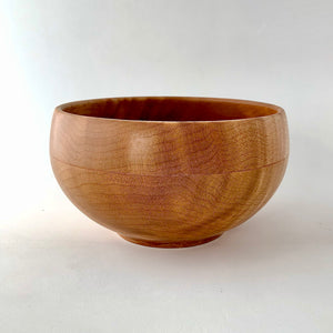 Rolled Rim Bowl - Maple Cherry